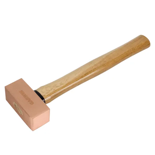 Молоток медный с деревянной рукояткой, 800 г 2