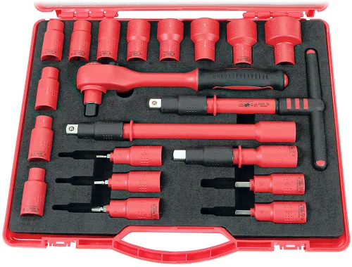 Набор диэлектрических инструментов 1/2" VDE 1000V 2