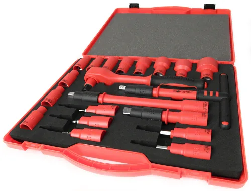 Набор диэлектрических инструментов 1/2" VDE 1000V 3