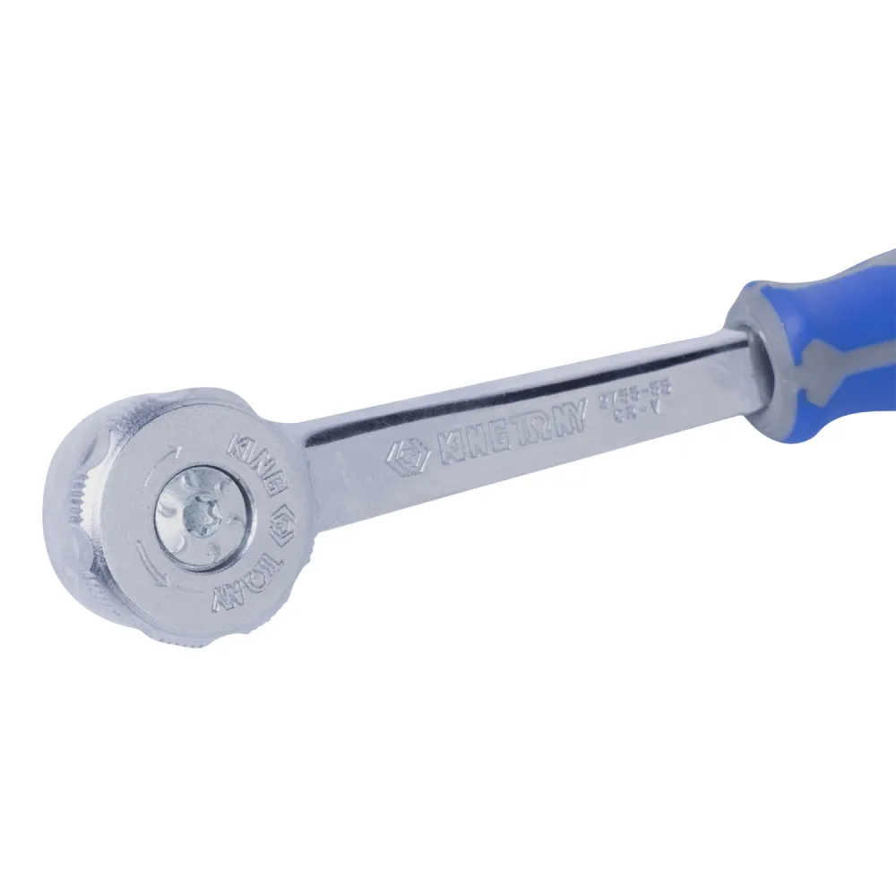 Трещотка 1/4", 140 мм, 72 зубца, дисковый механизм