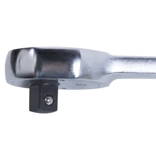 Трещотка 1/2", 250 мм, 32 зубца, флажковая, фиксатор 4
