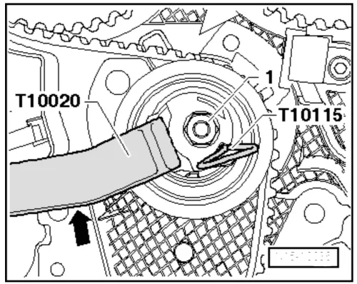 Набор фиксаторов для дизельных двигателей VW-Audi 1.2-2.0D PD и 1.2, 1.6, 2.0D CR 3