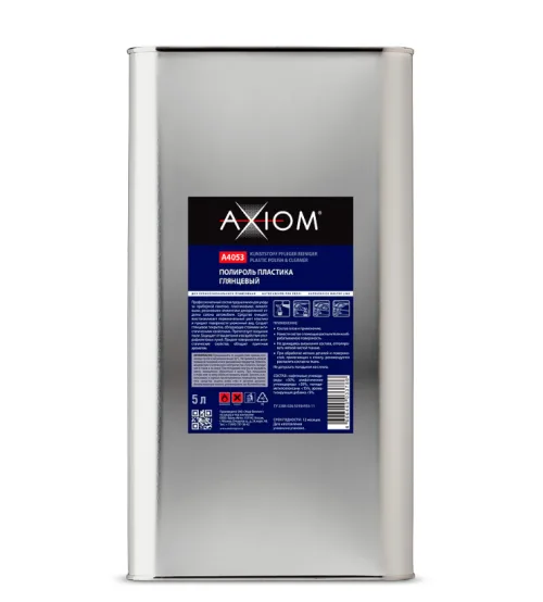 Полироль пластика глянцевый AXIOM 5л 2
