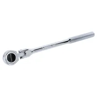 Трещотка 3/8", 250 мм, 32 зубца, дисковый механизм, шарнирная