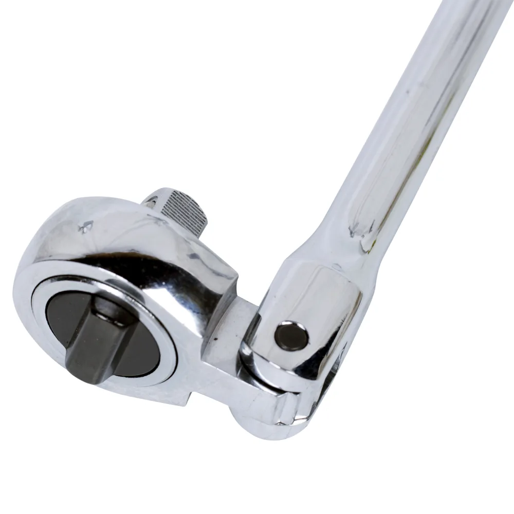 Трещотка 3/8", 250 мм, 32 зубца, дисковый механизм, шарнирная