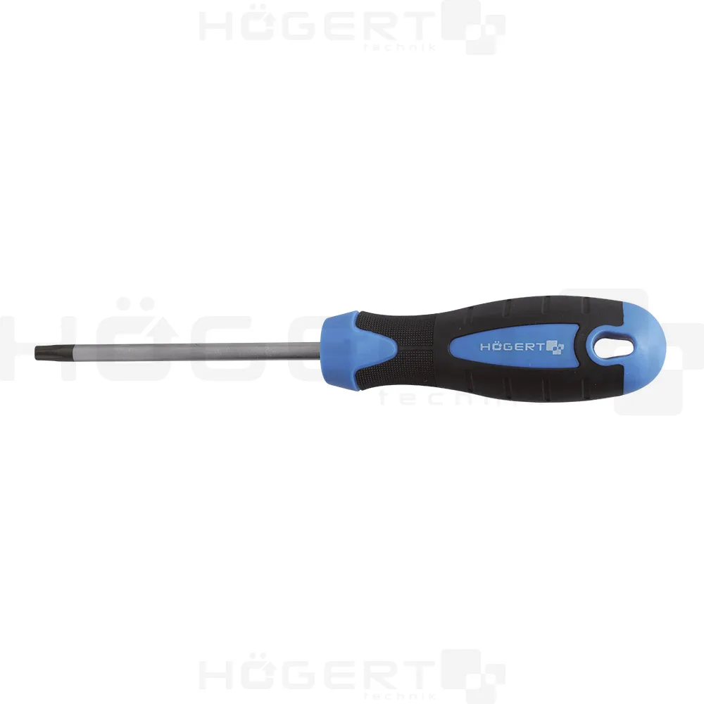 HOEGERT Отвертка TORX T20, 100 мм, сталь S2