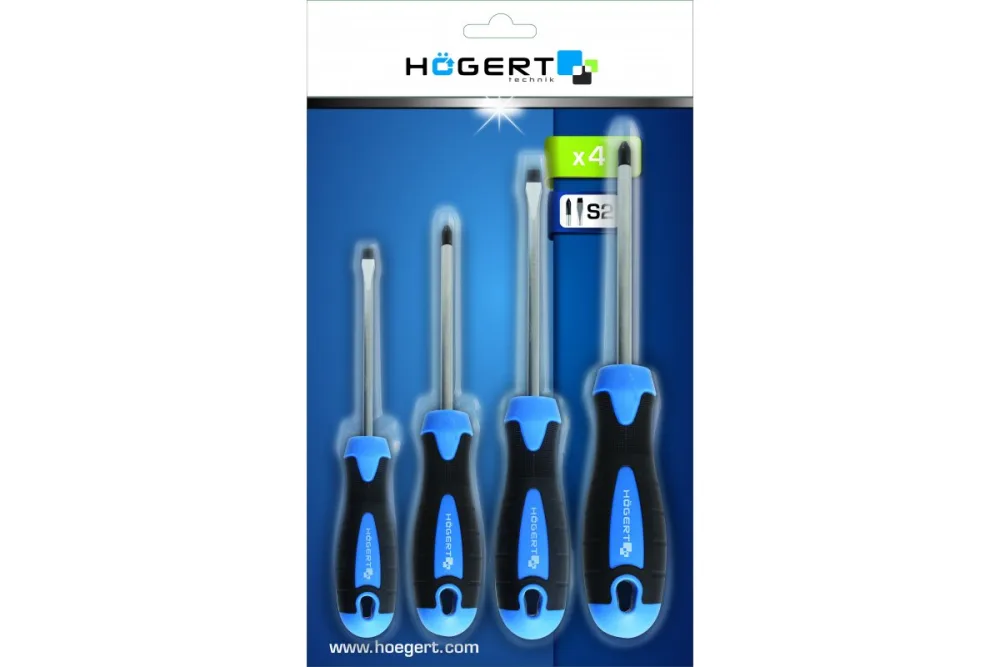 Набор отверток 4 шт., сталь S2