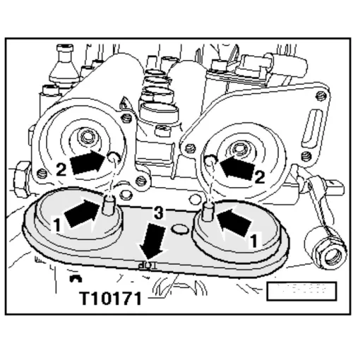 Набор фиксаторов для бензиновых двигателей VW-Audi 1.4/1.6 FSI/TSI 2