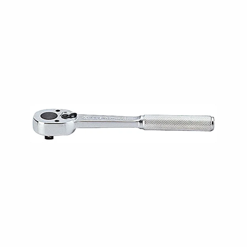 Трещотка 3/8", 200 мм, 32 зубца, флажковая, фиксатор