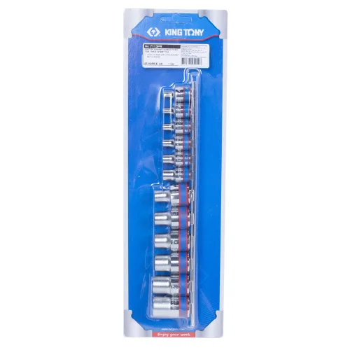 Набор торцевых головок 1/2".3/8", TORX Е-стандарт, E4-E20, 12 предметов 3