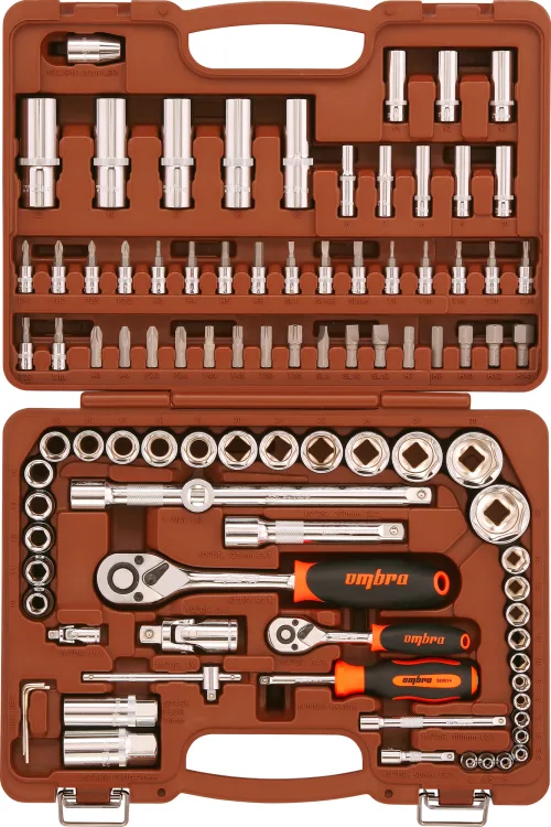 Набор инструмента универсальный 1/4", 1/2"DR, 94 предмета