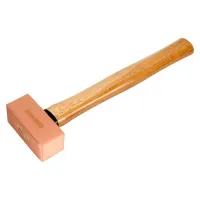 Молоток медный с деревянной рукояткой, 250 г