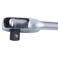 Трещотка 1/2", 250 мм, 32 зубца, флажковая, фиксатор, удлиняемая King Tony 4779-10BR