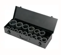 Набор ударных головок 1" 15 пр. 22-60 мм Garwin 626556-1