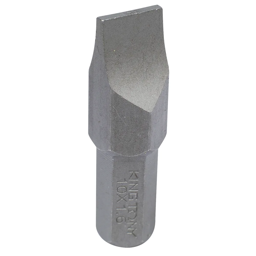Вставка (бита) торцевая 5/16;, Slotted, 10х1.6 мм, L = 36 мм KING TONY 183610S