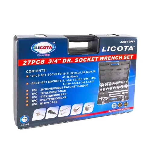 Набор торцевых головок 3/4" дюйм. и метр. 26пр. 3/4"-2", 19-50 мм 2