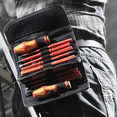 Набор диэлектрический Kraftform Kompakt VDE 60 i/62 i/65 i/18 отвертка с насадками WERA 2