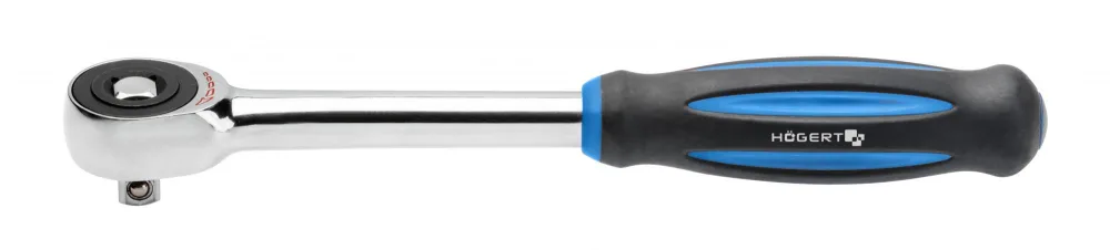 Трещотка 1/2", 72T, сталь CrMo, с крутящейся ручкой