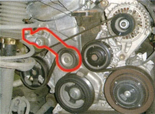 Головка для натяжного ролика Toyota 3