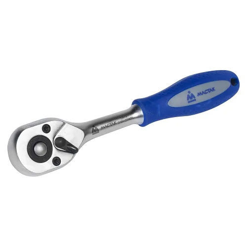 Трещотка 1/4", 45 зубцов, флажковая с кнопкой