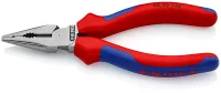 Пассатижи удлиненные фосфатированные, черного цвета 145 мм Knipex KN-0822145