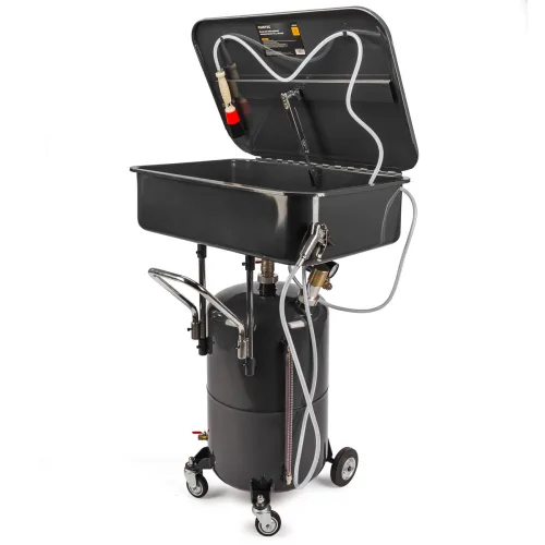 Ванна для мойки деталей пневматическая 75 л, с бочкой RT-PDCT RUNTEC 2