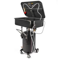 Ванна для мойки деталей пневматическая 75 л, с бочкой RT-PDCT RUNTEC