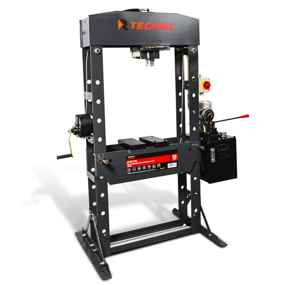 Пресс электрогидравлический профессиональный 50 т TECHNIC RT-SP-ET50 RUNTEC