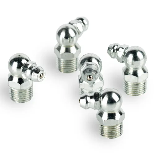 Тавотница 1/8″, 90°, комплект 5 штук RT-T1890 RUNTEC 5
