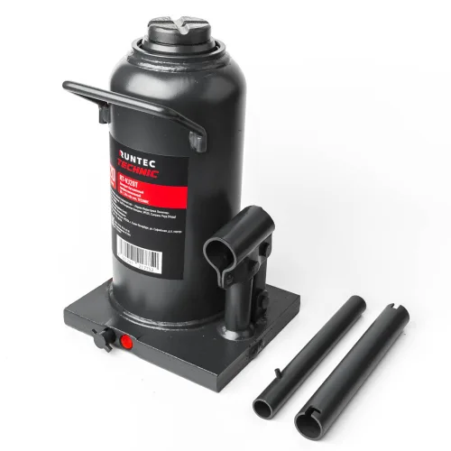 Домкрат бутылочный профессиональный 20 т, 244–464 мм TECHNIC RT-VJ20T RUNTEC