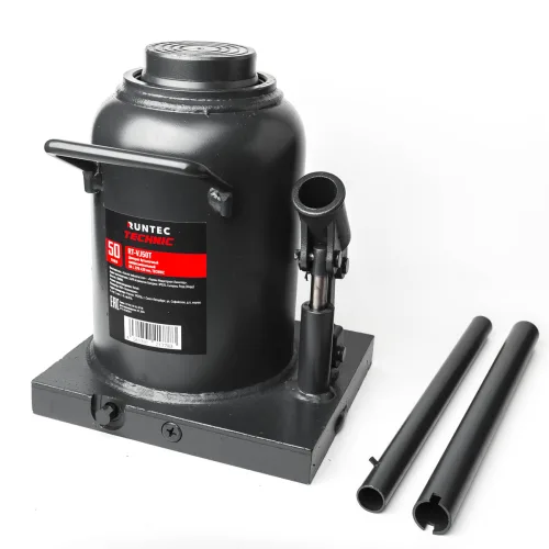 Домкрат бутылочный профессиональный 50 т, 270–420 мм TECHNIC RT-VJ50T RUNTEC