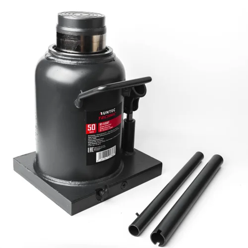 Домкрат бутылочный профессиональный 50 т, 270–420 мм TECHNIC RT-VJ50T RUNTEC 3