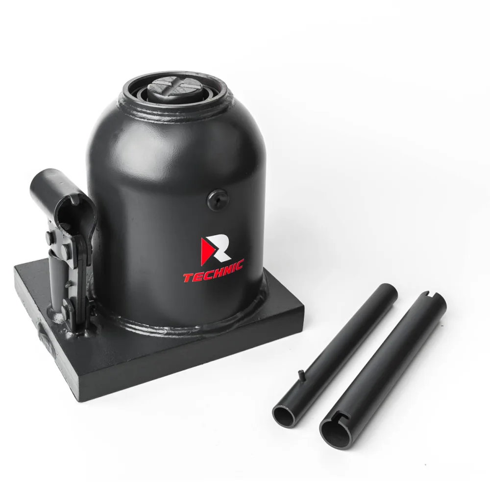Домкрат бутылочный двухштоковый профессиональный 10 т, 170–430 мм TECHNIC RT-WJ10T RUNTEC
