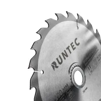 Диск пильный по дереву 190 × 30 мм, 24 зуба RT-190x2.2/1.4x30/24T RUNTEC