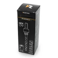 Адаптер для биметаллических коронок 14–30 мм, HEX 9,5 мм — UNF 1/2″ RT-AH3/8U1/2 RUNTEC