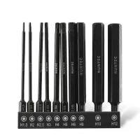 Набор бит HEX, 10 предметов RT-BX10 RUNTEC