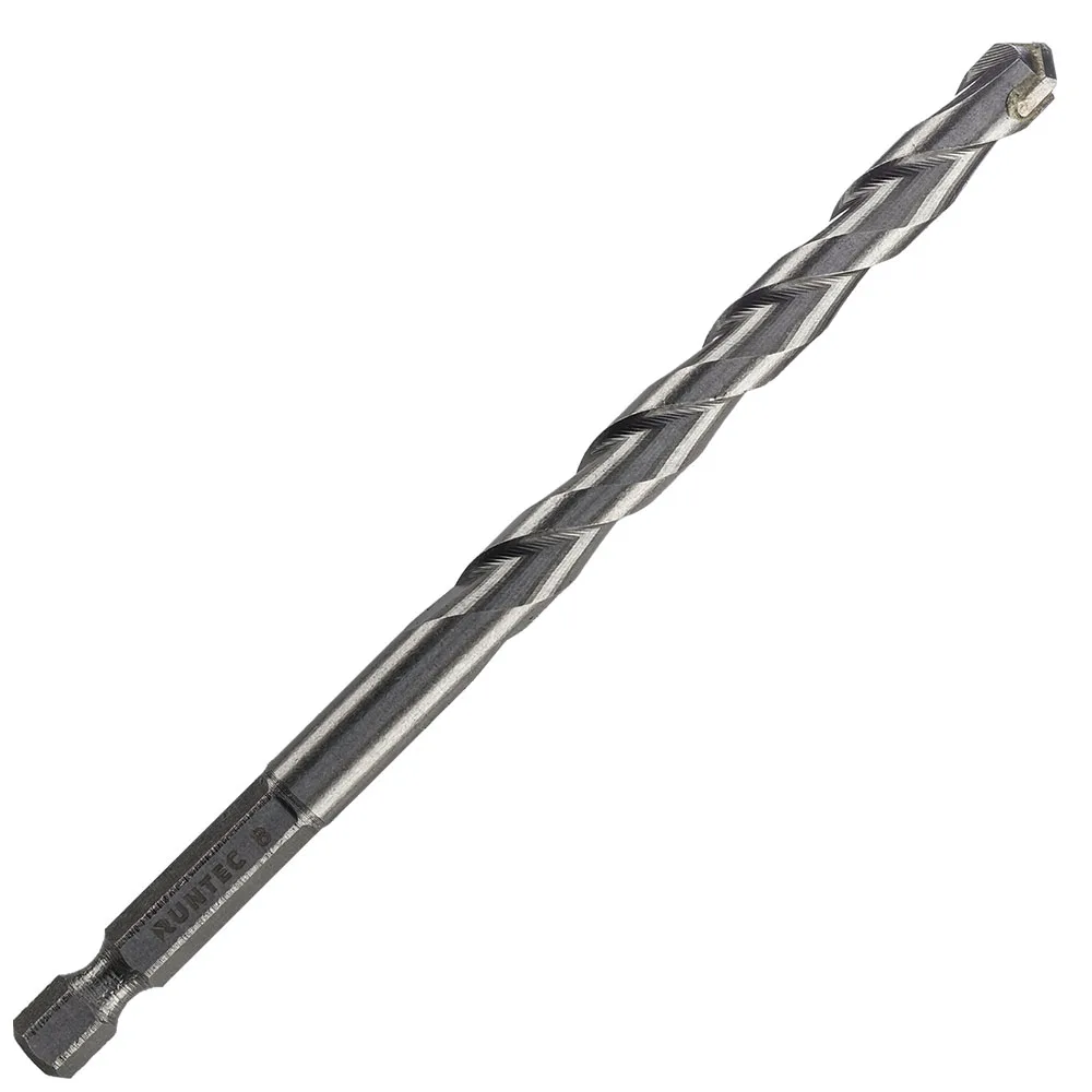 Сверло по бетону HRC45 8 × 120 мм, HEX 1/4″ RT-DC8 RUNTEC