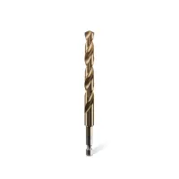 Сверло по металлу HSS-TiN 12 × 151 мм, HEX 1/4″ RT-DS12 RUNTEC