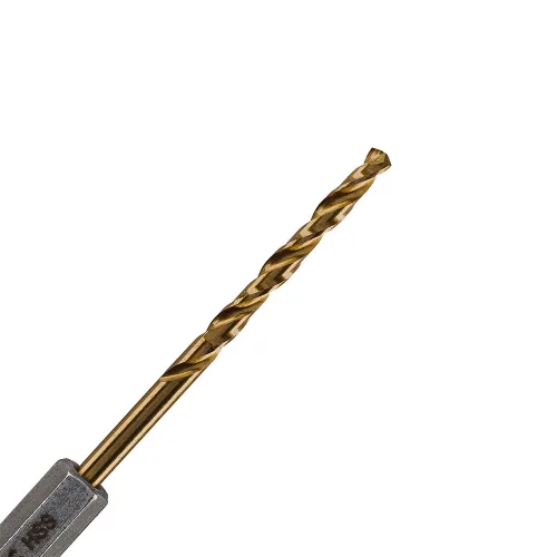Сверло по металлу HSS-TiN 3 × 80 мм HEX 1/4″ RT-DS3 RUNTEC 3