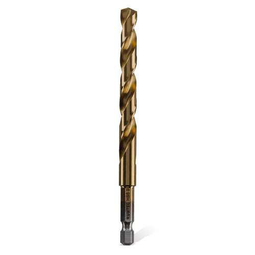 Сверло по металлу HSS-TiN 9 × 125 мм HEX 1/4″ RT-DS9 RUNTEC 2