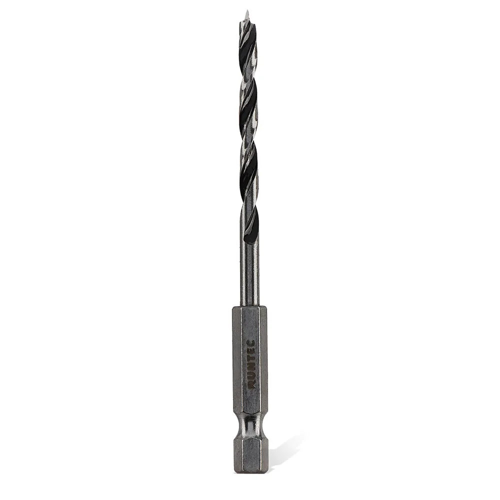 Сверло по дереву HRC45 3 × 80 мм HEX 1/4″ RT-DT3 RUNTEC