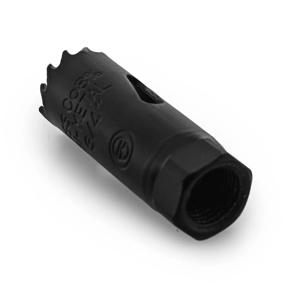 Коронка биметаллическая 19 мм BiM HSS-Co8, 4–6 TPI RT-HBV19 RUNTEC