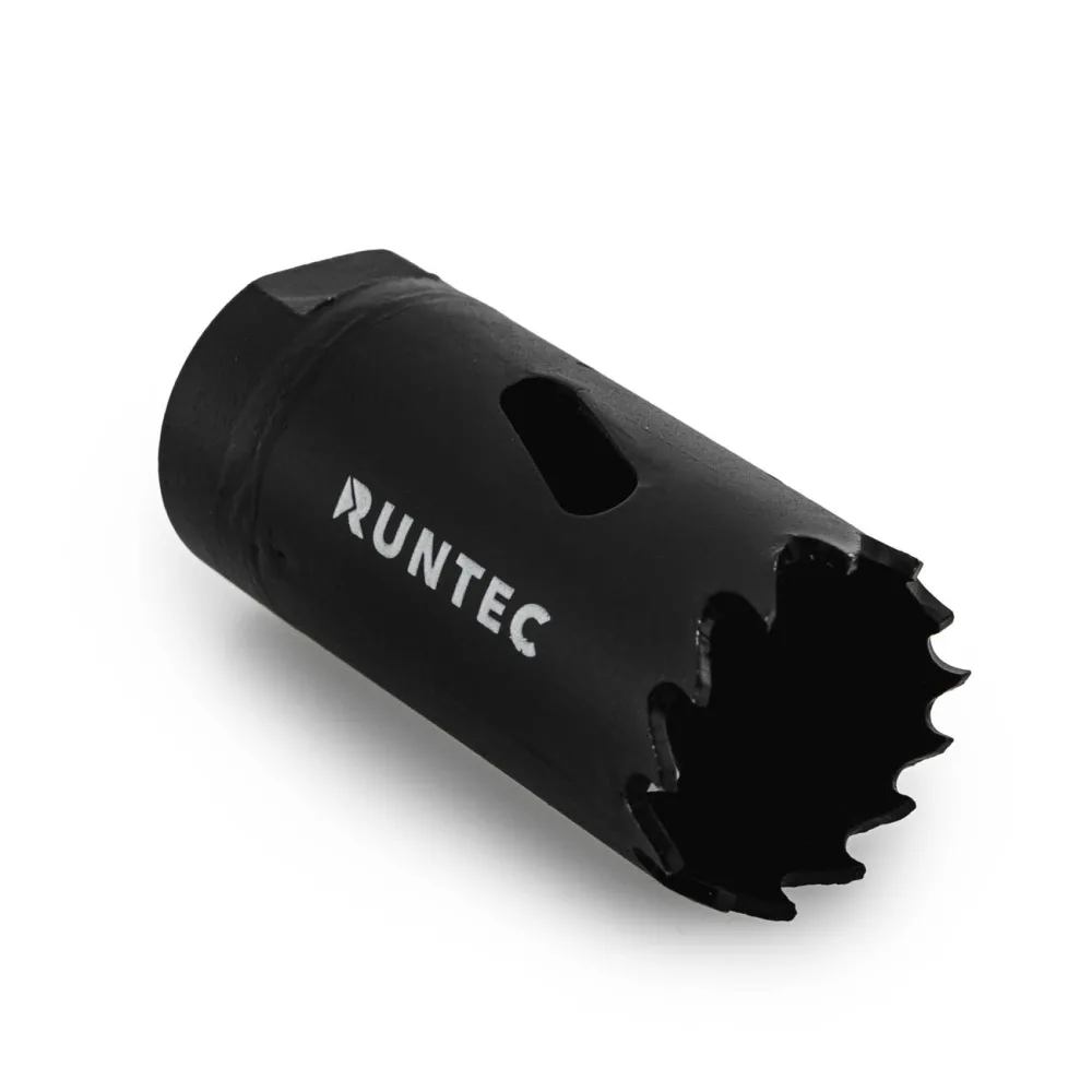 Коронка биметаллическая 22 мм BiM HSS-Co8, 4–6 TPI RT-HBV22 RUNTEC