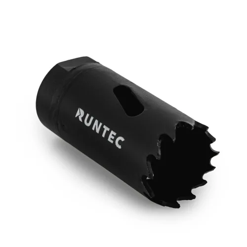 Коронка биметаллическая 22 мм BiM HSS-Co8, 4–6 TPI RT-HBV22 RUNTEC 2