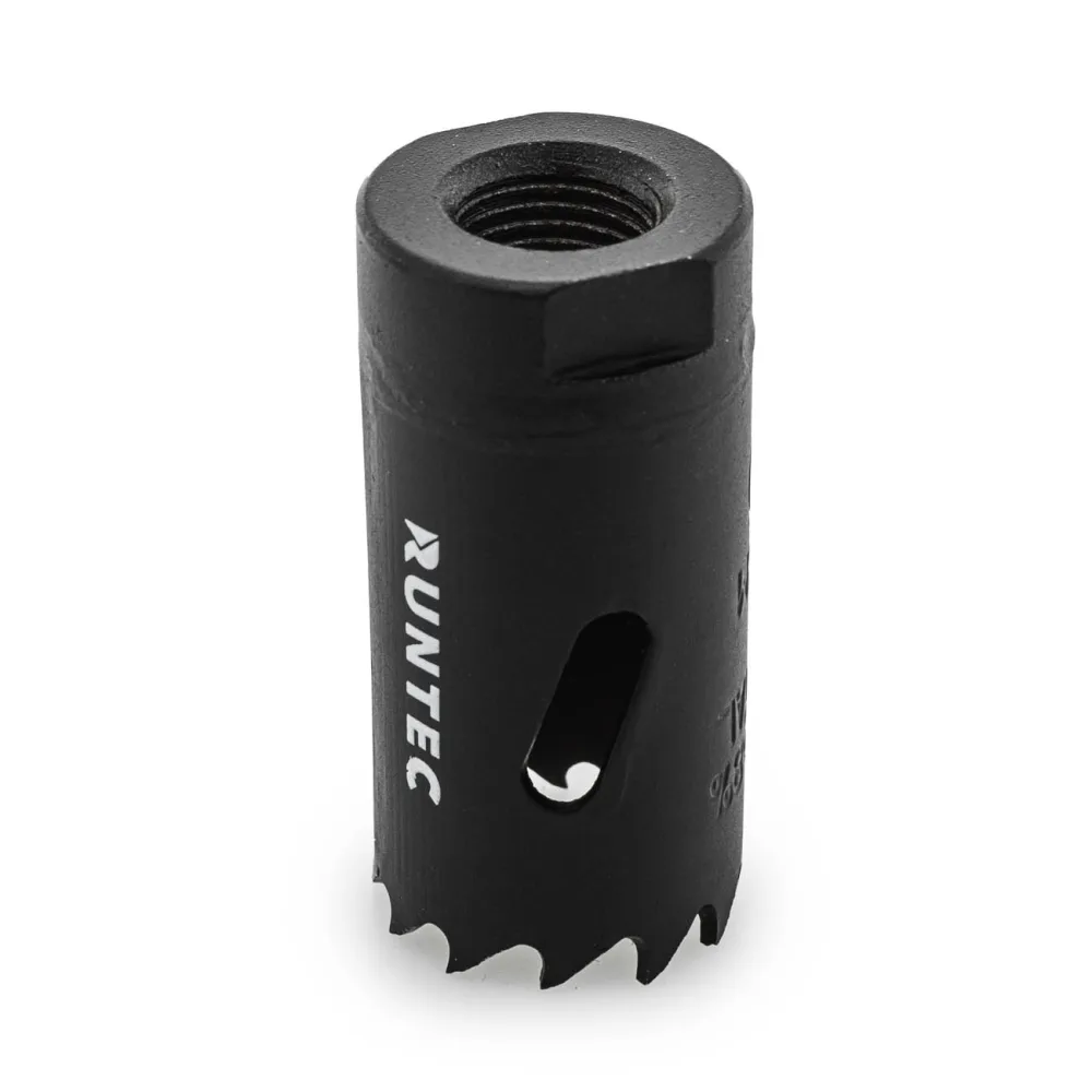 Коронка биметаллическая 35 мм BiM HSS-Co8, 4–6 TPI RT-HBV35 RUNTEC