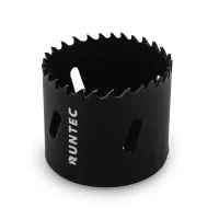 Коронка биметаллическая 57 мм BiM HSS-Co8, 4–6 TPI RT-HBV57 RUNTEC