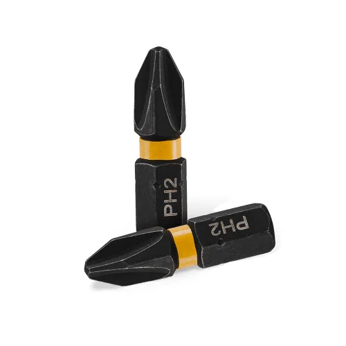 Бита ударная H6.35, 25 мм, PH2, 5 шт. RT-IB25 RUNTEC 4