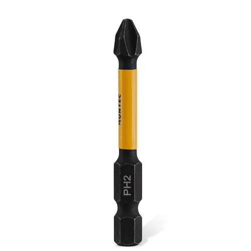 Бита ударная H6.35, 57 мм, PH2, 5 шт. RT-IB57 RUNTEC 2