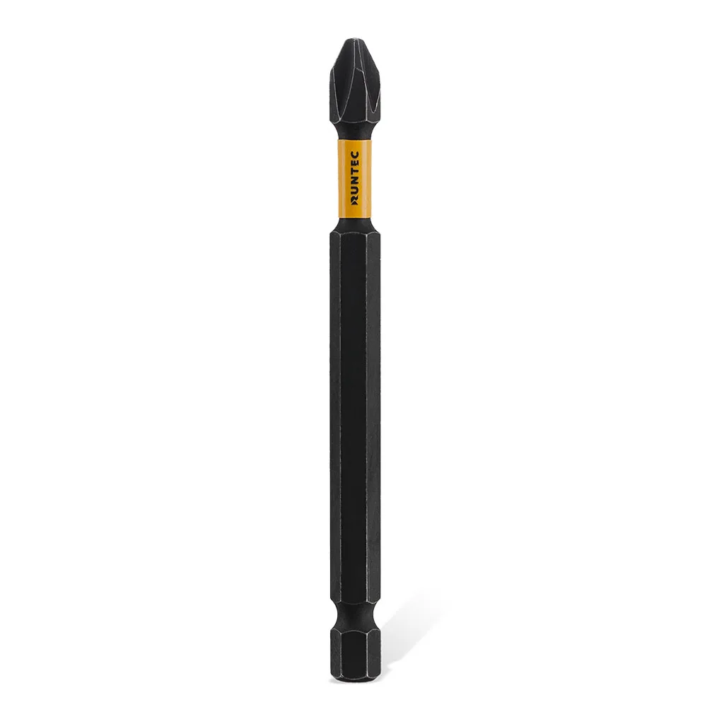 Бита ударная H6.35, 90 мм, PH2, 5 шт. RT-IB90 RUNTEC
