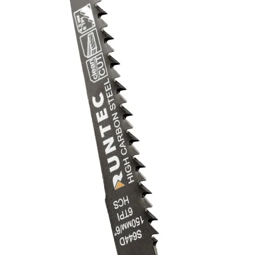 Полотна для сабельной пилы по дереву, S 644 D, HCS, 150 мм, 5 шт RT-S644D RUNTEC 3